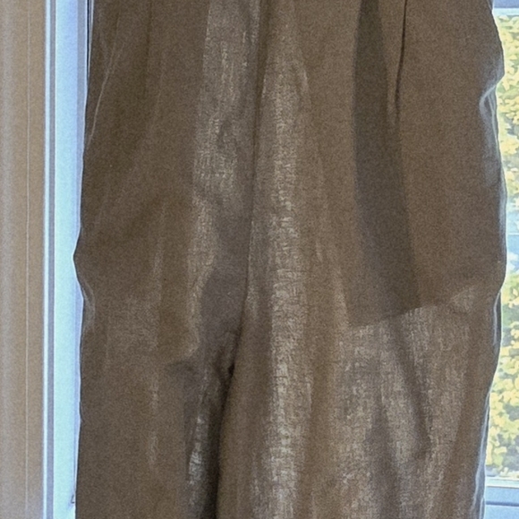 Elegant Khaki Women's Jumpsuit - Picture 7 of 7